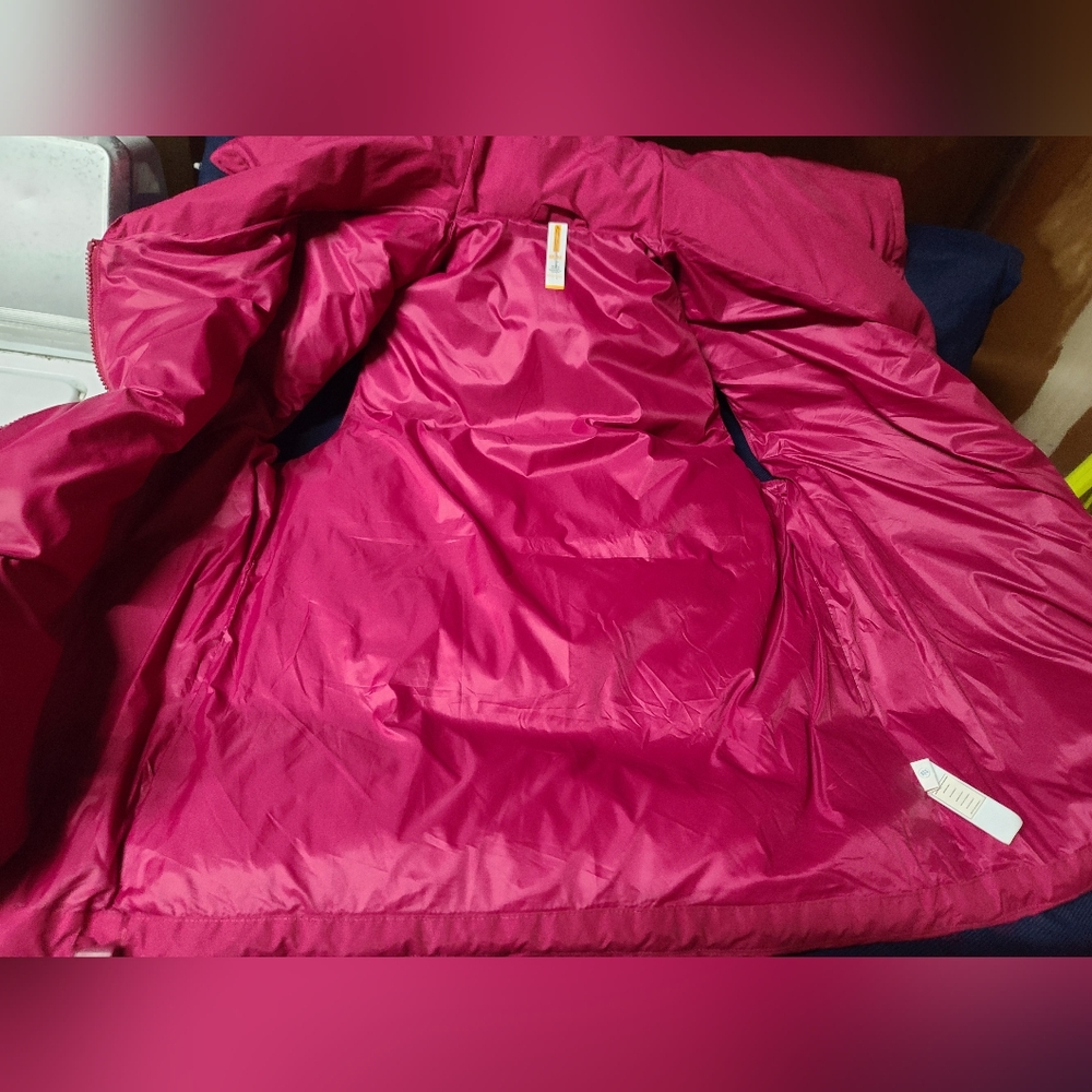 Lucy Fuchsia Puffer Vest - Picture 7 of 7